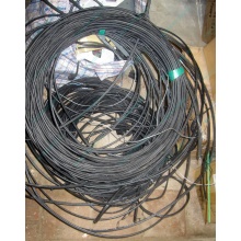 Оптический кабель Б/У для внешней прокладки (с металлическим тросом) в Димитровграде, оптокабель БУ (Димитровград)