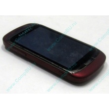 Красно-розовый телефон Alcatel One Touch 818 (Димитровград)