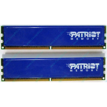 Память 1Gb (2x512Mb) DDR2 Patriot PSD251253381H pc4200 533MHz (Димитровград)