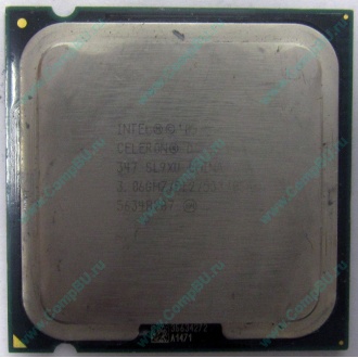 Процессор Intel Celeron D 347 (3.06GHz /512kb /533MHz) SL9XU s.775 (Димитровград)