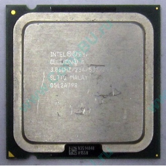 Процессор Intel Celeron D 345J (3.06GHz /256kb /533MHz) SL7TQ s.775 (Димитровград)