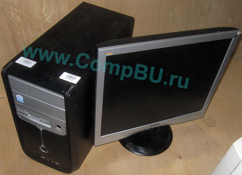 Комплект: двухядерный системный блок с 4Гб памяти и 19 дюймов ЖК монитор (Димитровград)